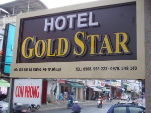 làm biển chữ nổi