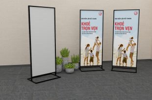 làm standee giá rẻ