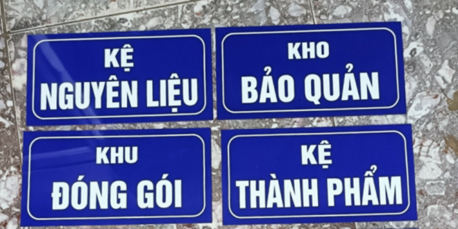 Biển Phòng Ban – Biển Tên Hiệu