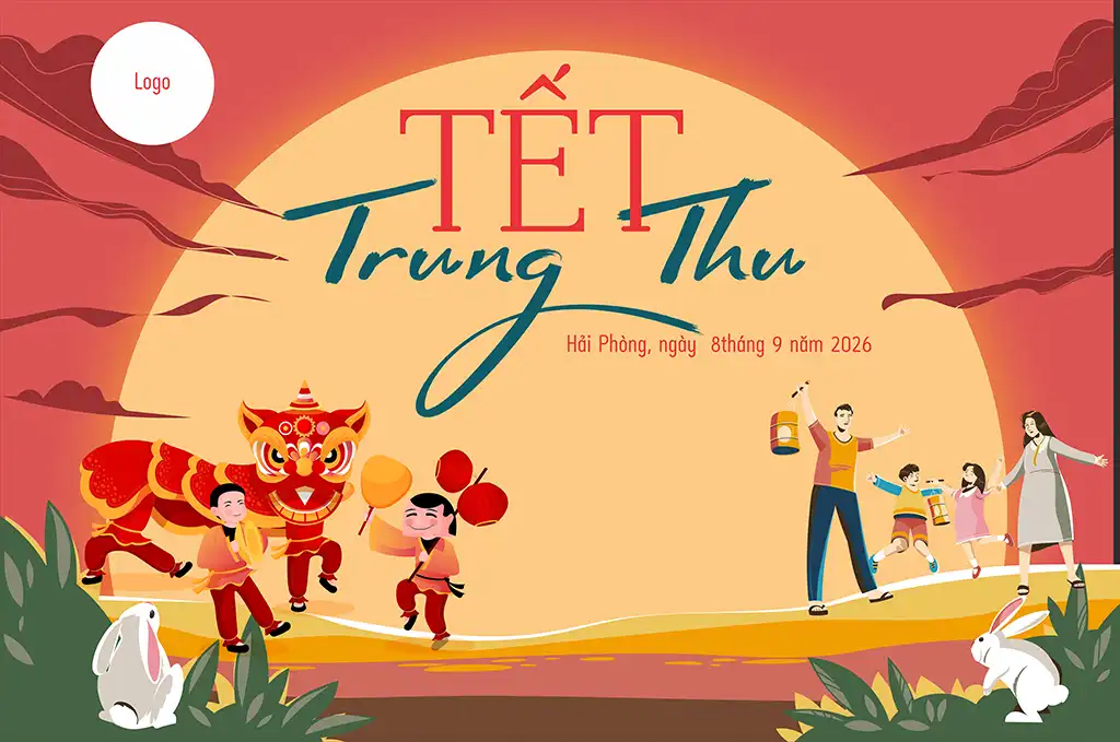 in phông bạt trung thu